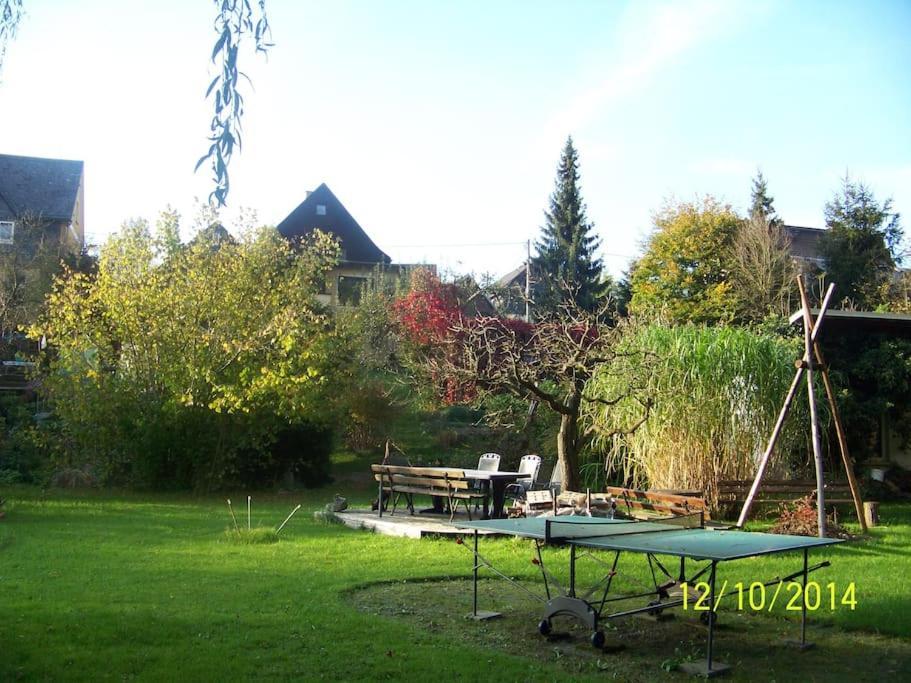 Gartentraum, Feuergrill, Kids-Spielwelt, 4Raeume Hartenstein  Luaran gambar
