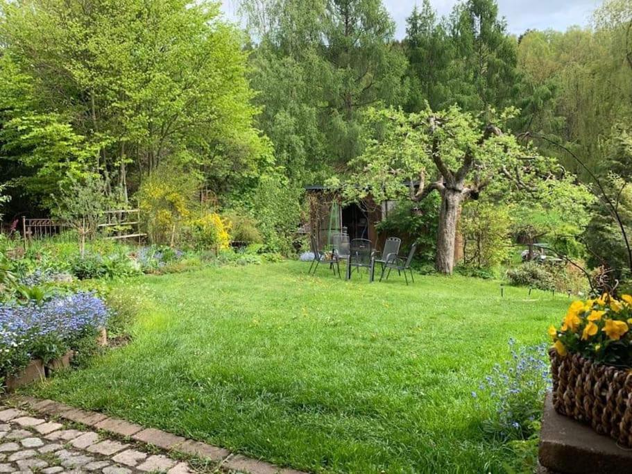 Gartentraum, Feuergrill, Kids-Spielwelt, 4Raeume Hartenstein  Luaran gambar